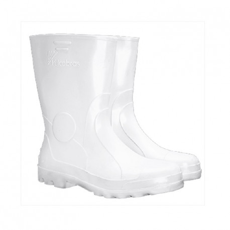 BOTA VULCABRAS PVC BRANCA 41