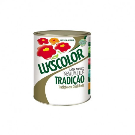 LATEX LUKSCOLOR TRADICAO ACR 900ML BR NEVE