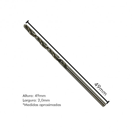 BROCA ACO RAPIDO IRWIN 2,00MM