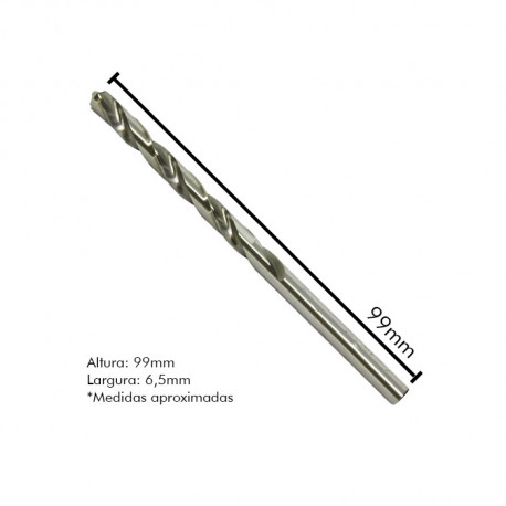 BROCA ACO RAPIDO IRWIN 6,50MM 1/4