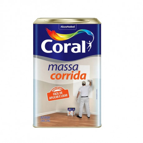 MASSA CORRIDA PVA CORAL 25 KG