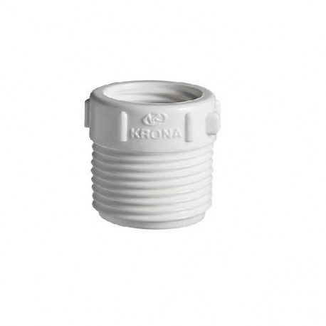 BUCHA REDUCAO PVC ROSCA KRONA 3/4 X 1/2