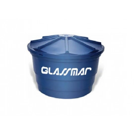 CAIXA D.AGUA GLASSMAR PVC AZUL 310L