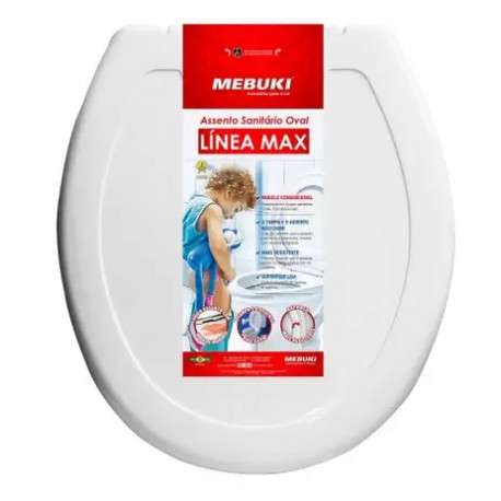 ASSENTO MEBUKI MAX OVAL BRANCO