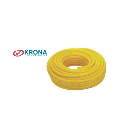 CONDUITE 3/4 KRONA A.CHAMA AMARELO 50M