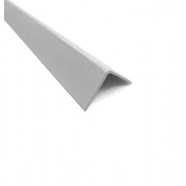 CANTO L ALUMINIO. BRANCO 3/4 (19MM) 3M