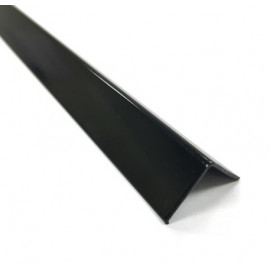 CANTO L ALUMINIO. PRETO 5/8 (15MM)X 3M