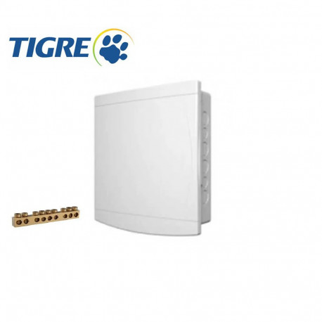 QUADRO LUZ TIGRE COM BARRAMENTO EMB 18/24D