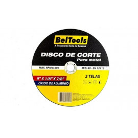 DISCO CORTE FERRO BELTOOLS/IT 9 X 7/8