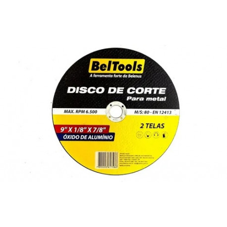 DISCO CORTE FERRO BELTOOLS/IT 9 X 7/8