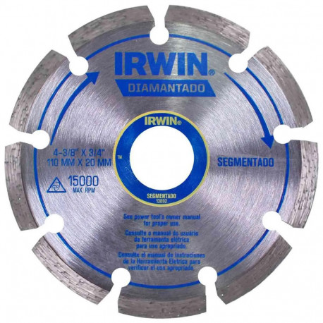 DISCO DIAM IRWIN SEGMENTADO 110MM