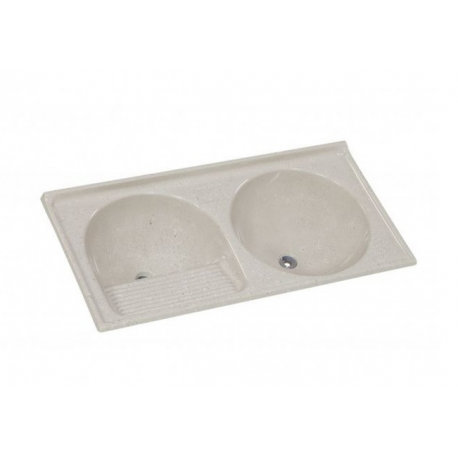 TANQUE DUPLO FIBRA AJR 2 TRAV 1,10M