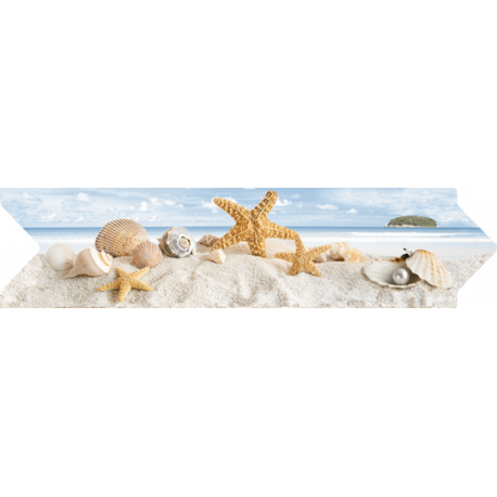 FAIXA CERAMICA GISELI 08X30CM GS 640