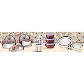 FAIXA CERAMICA GISELI(08X33CM) LR-10.179