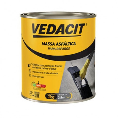 CARBOLASTICO VEDACIT MASSA REPARO N.2 1KG