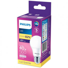 LAMPADA LED. 09W PHILIPS 3000K AMAREL BIV