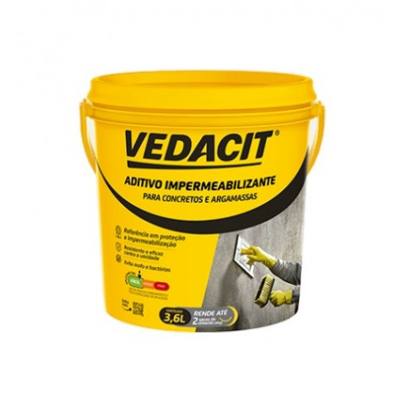 VEDACIT ADITIVO IMPERMEABILIZANTE 3,6KG