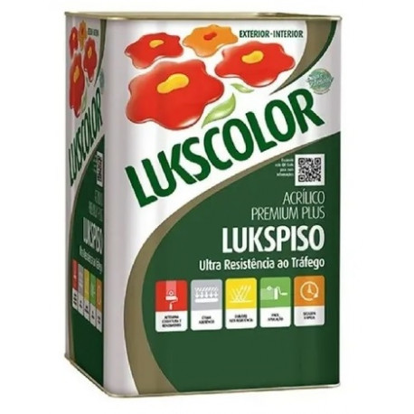 TINTA PISO LUKSCOLOR BRANCO 18L