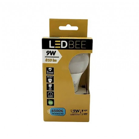 LÂMPADA LED. 09W LED BEE 6500K BIVOLT