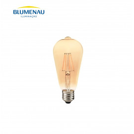 LAMPADA LED BLUMENAU PERA ST64 E27 4W