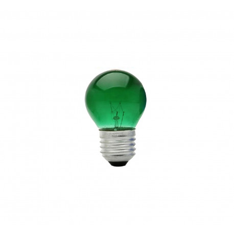 LAMPADA BOLINHA BRASFORT VERDE 15W 127