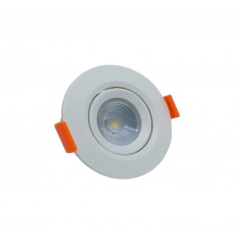 SPOT LED REDONDO EMBUTIR BLUMENAU 6500K 3W BIVOLT