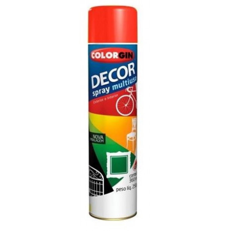 SPRAY COLORGIN VERMELHO 350ML