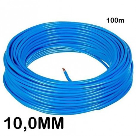 FIO CABO FLEX 10,0MM INDUSFIOS AZUL 100M