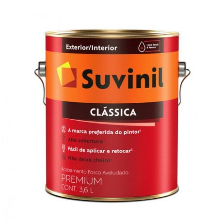 LATEX SUVINIL CLASSIC PVA BCO NEVE 3,6L