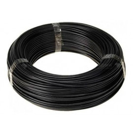 FIO CABO FLEX 10,0MM IND/VOLT PRETO 100M