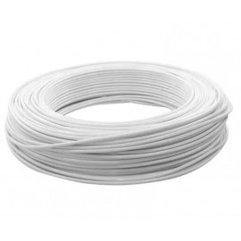 FIO CABO FLEX 2,5MM IND/VOLT BRANCO 100M