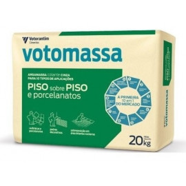 ARGAMASSA VOTOMASSA PISOSOBPS/PORCELANATOS 20KG