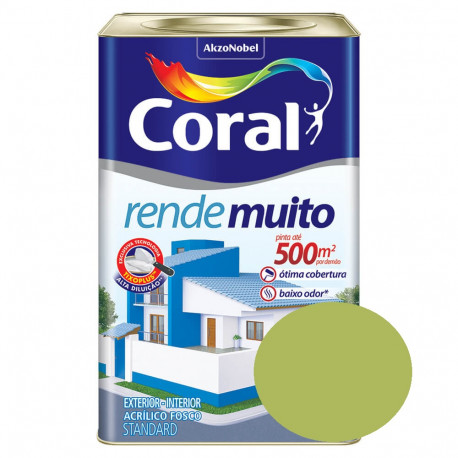 LATEX CORAL REND MUITO AC VD PRIMAVERA 18L