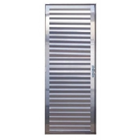 PORTA ALUM PRISMA PALHETA 2.10X70 ESQ