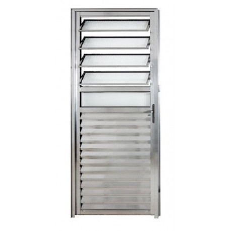 PORTA ALUM PRISMA BASC L25 2.10X80 ESQ