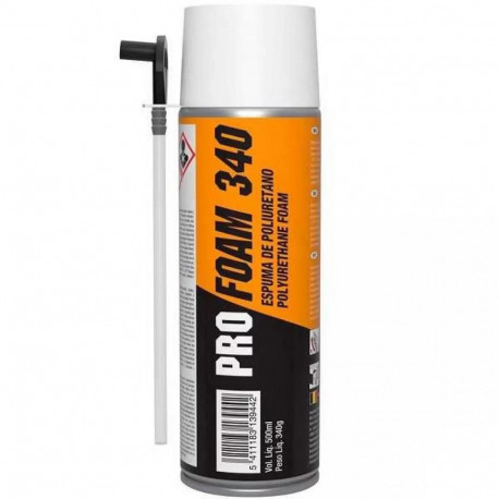 ESPUMA EXPANSIVA POLIURETANO 500ML PRO FOAM 340- SOUDAL