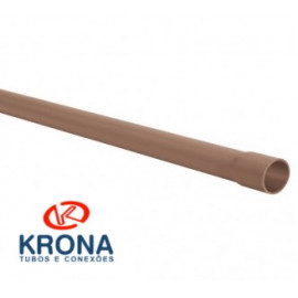 TUBO MARRON KRONA 3/4 (25MM) BARRA 6 METROS