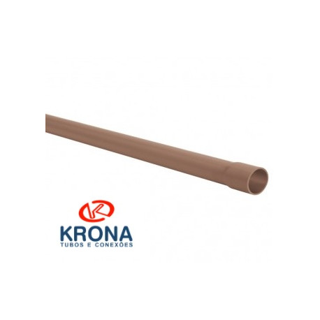 TUBO MARRON KRONA 3/4 (25MM) BARRA 6 METROS