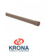 TUBO MARRON KRONA 1/2 (20MM) 01 METRO