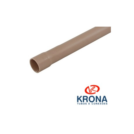 TUBO MARRON KRONA 1 (32MM) BARRA 6 METROS