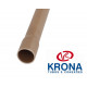 TUBO MARRON KRONA 1 1/2 (50MM) BARRA 6 METROS