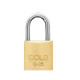 CADEADO GOLD 25MM