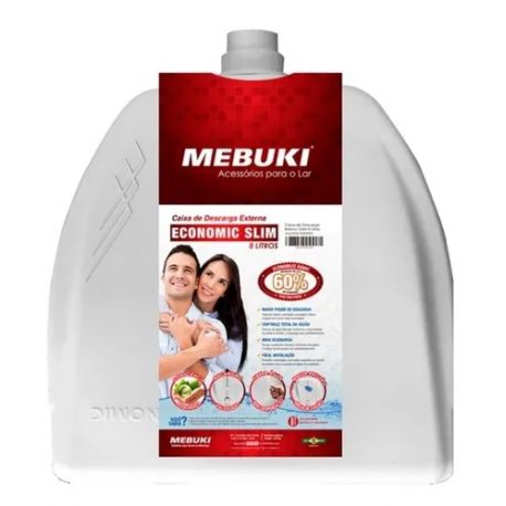 CAIXA DESCARGA MEBUKI BRANCA 6/9L