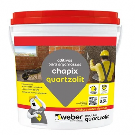 BIANCO ADESIVO CHAPIX QUARTZOLIT 3,6L