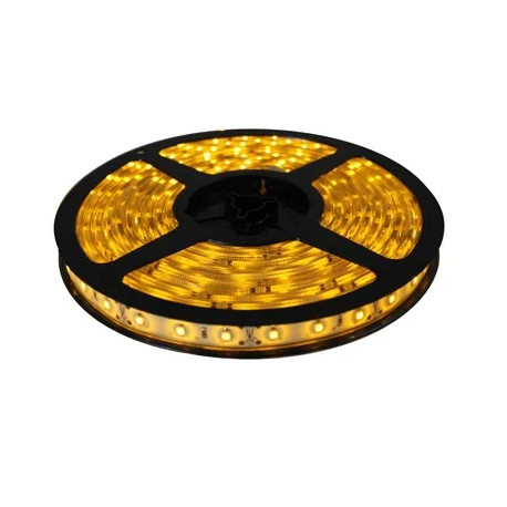 FITA LED IP20 3528 WW AMARELA 6MM 5 METROS