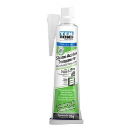 SILICONE TRANSPARENTE TEK BOND 50GR PEQ