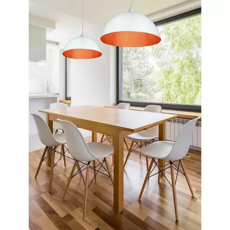 PENDENTE TASCHIBRA BROOKLIN BRANCO E27