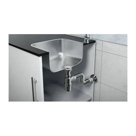 SIFAO SANFONADO COPO ASTRA UNVIVERSAL CROMADO 2