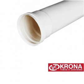 TUBO ESGOTO KRONA 100MM (4) 01 MT