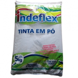 TINTA EM PO INDELFLEX BRANCA 05KG